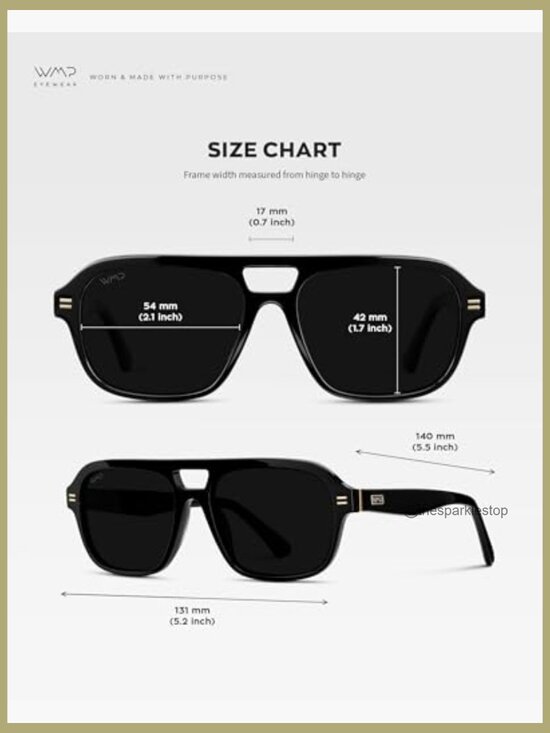 Acetate Frame Polarized Aviator Sunglasses with Double Bridge
